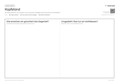 Vorschau der Vorlage Kopfstand